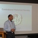 Sailors attend a presentation by the Contraband Historical Society in observance of African American/Black History Month.