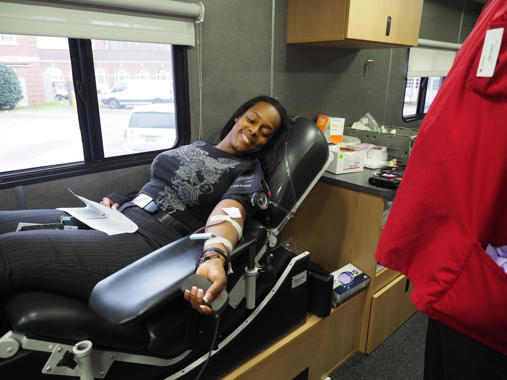 Columbia VAHCS helps the national shortage with blood drive