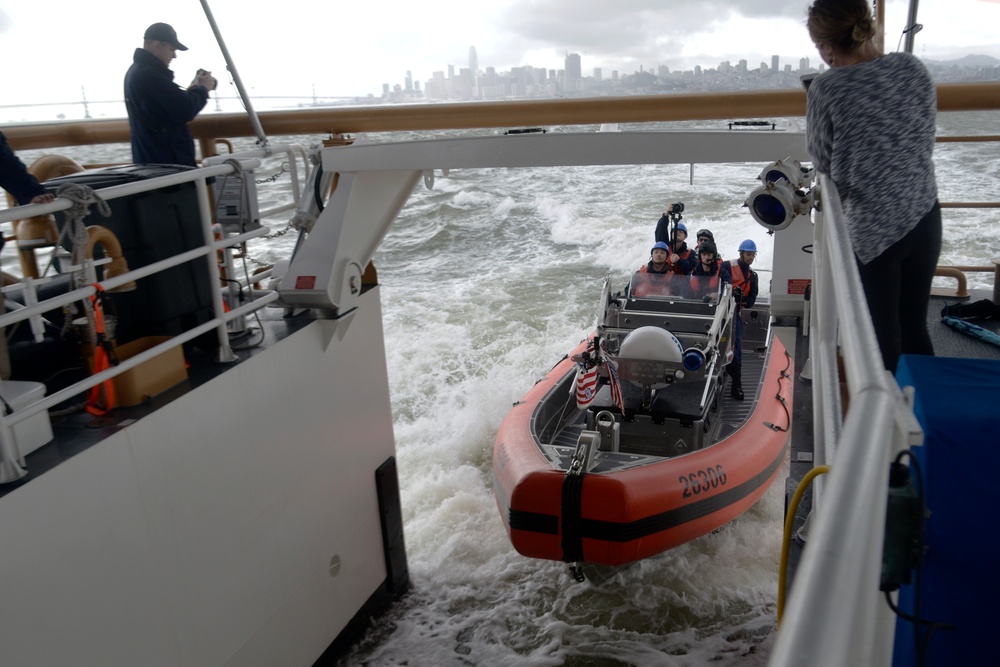 Coast Guard Cutter Robert Ward Demonstrates Capabilities