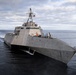 USS Manchester (LCS 14) Sails in the Eastern Pacific