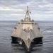 USS Manchester (LCS 14) Sails in the Eastern Pacific