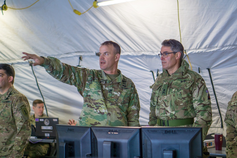 1st Inf. Div. to team with British division for large-scale exercise