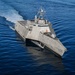 USS Manchester (LCS 14) Sails in the Eastern Pacific