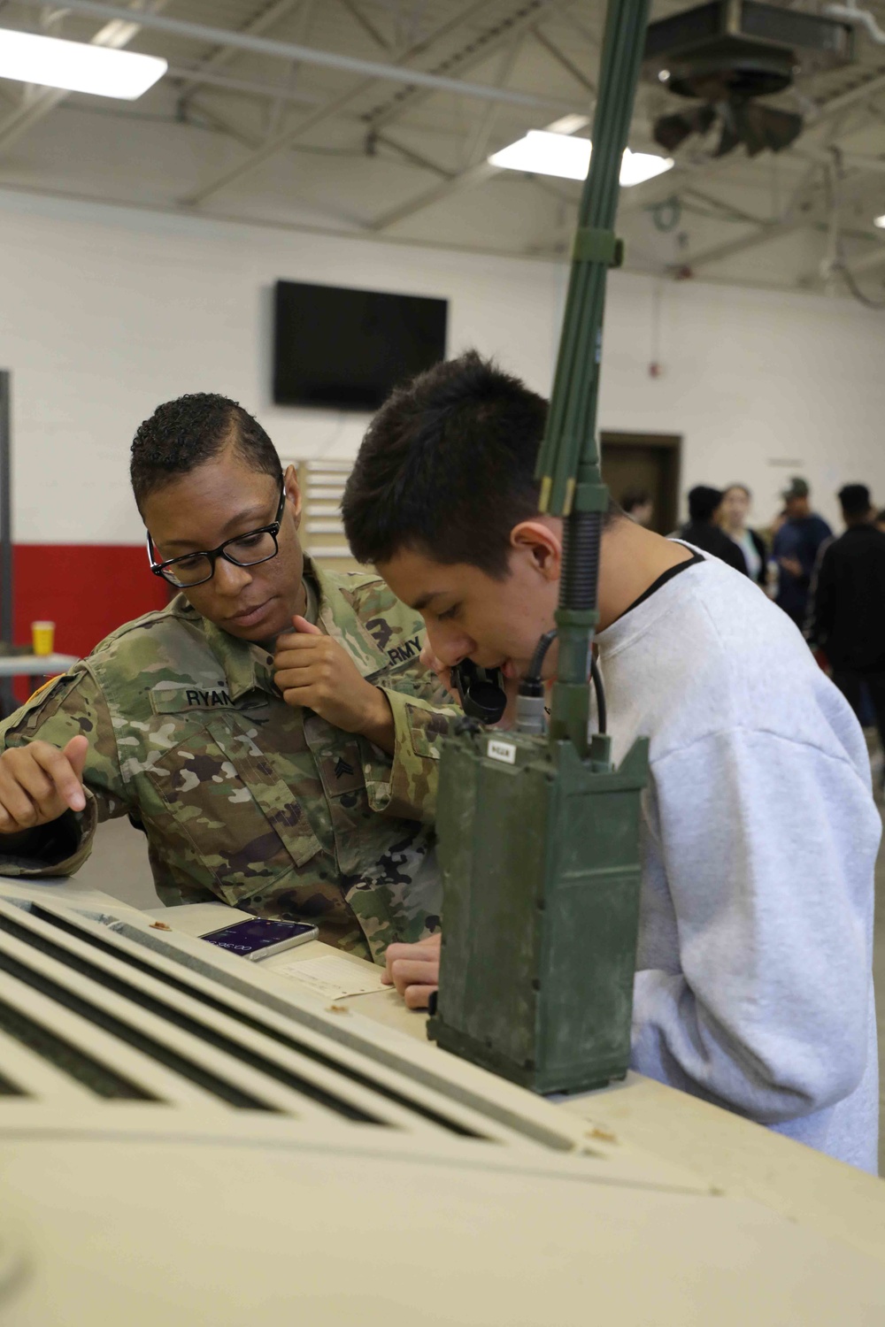 Community Youth + National Guard = Guard X