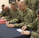 Cherry Point commanders and senior leaders donate to Active Duty Fund Raiser in support of NMCRS