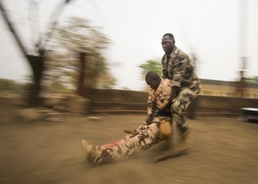 Tactical Combat Casualty Care at Camp Pô