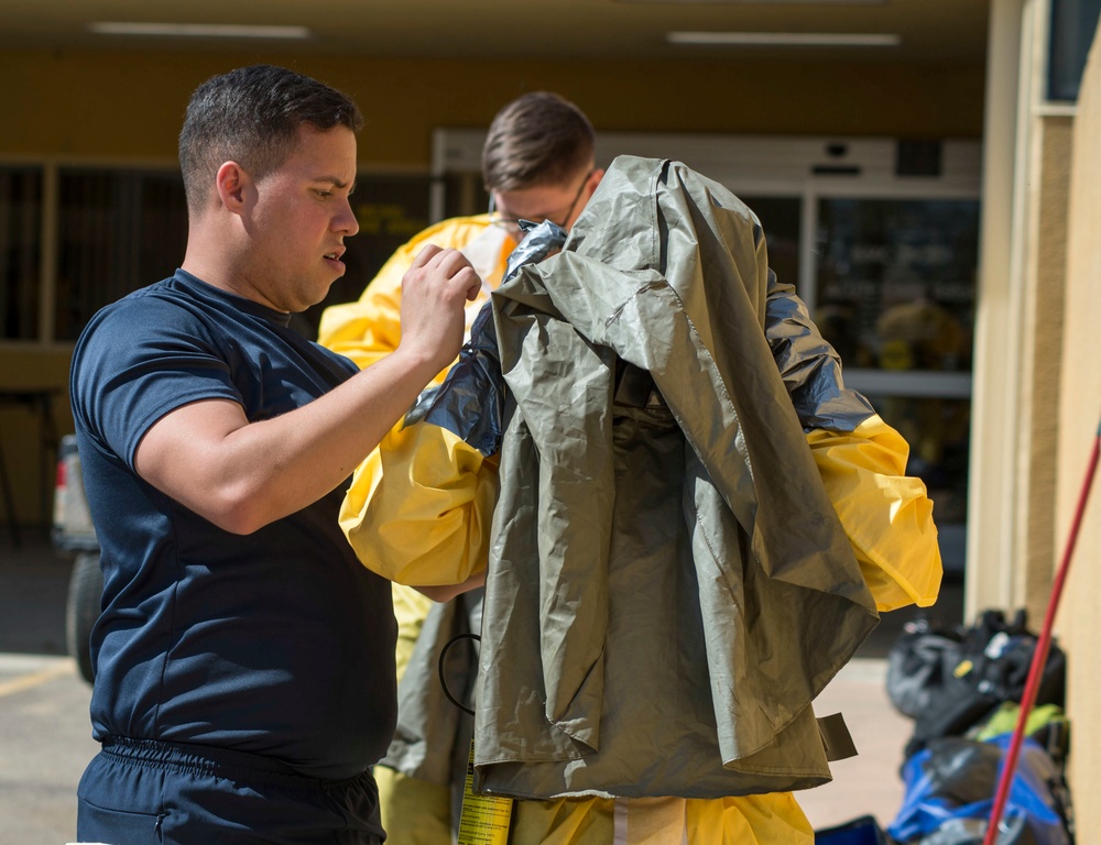 MCRD Branch Health Clinic Conducts DECON Training