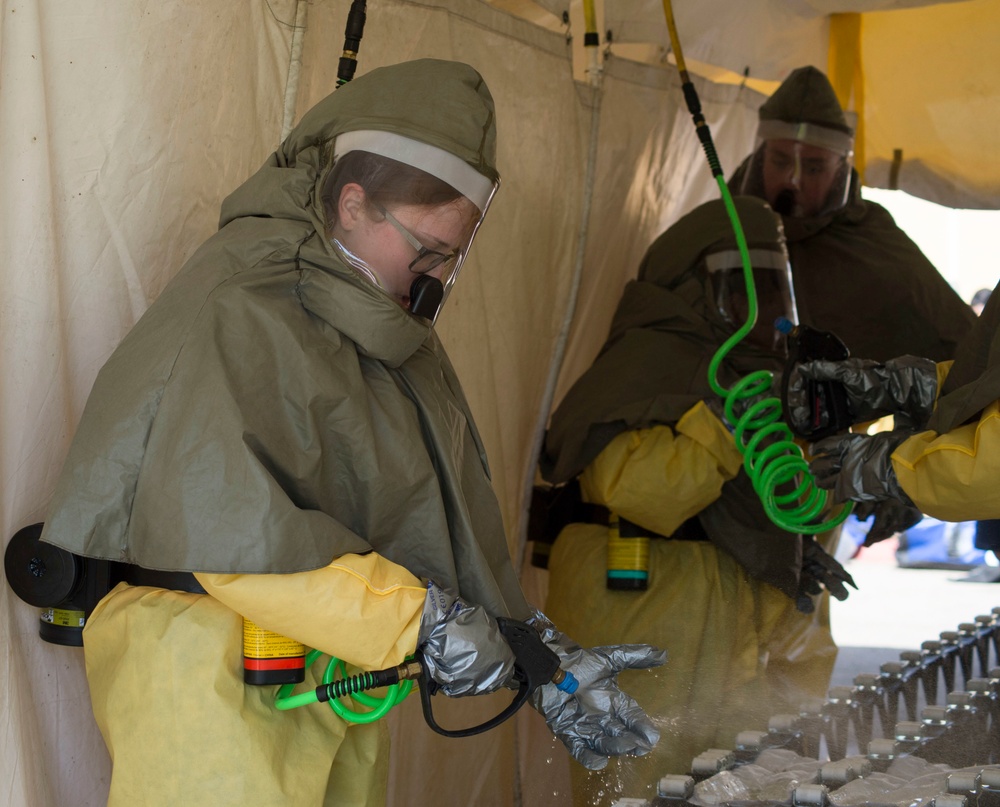 MCRD Branch Health Clinic Conducts DECON Training