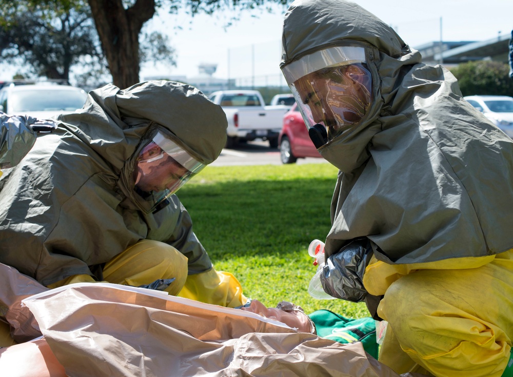 MCRD Branch Health Clinic Conducts DECON Training