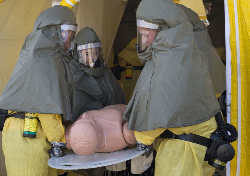 MCRD Branch Health Clinic Conducts DECON Training