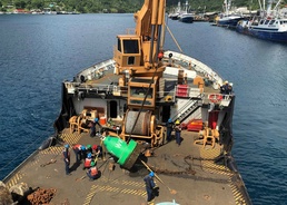 Coast Guard Cutter Sequoia conducts ATON patrol in American Samoa