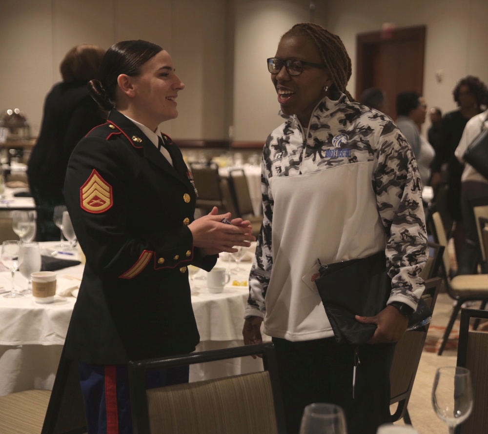 Marines empower women at CIAA