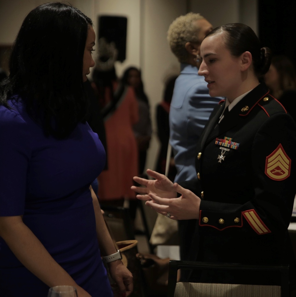 Marines empower women at CIAA