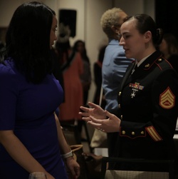 Marines empower women at CIAA [Image 5 of 6]
