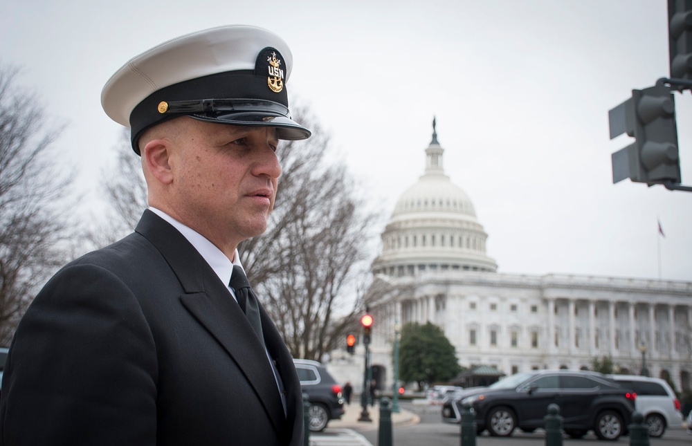 MCPON, CNP Advocate for Military Personnel Policies and Military Family Readiness at Senate Hearing