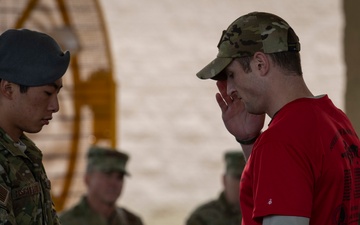 Special Tactics Airmen culminate 830-mile ruck march to honor fallen brethren