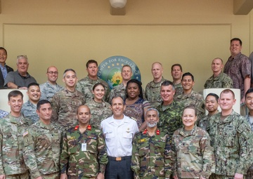 U.S., foreign military, civilian leaders rehearse disaster scenarios