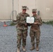 Spc. Hawthorne receives ARCOM for her service