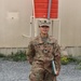 Spc. Hawthorne receives ARCOM for her service