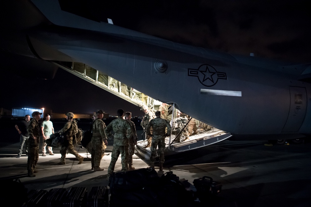 East Africa Response Force returns to Camp Lemonnier from Gabon