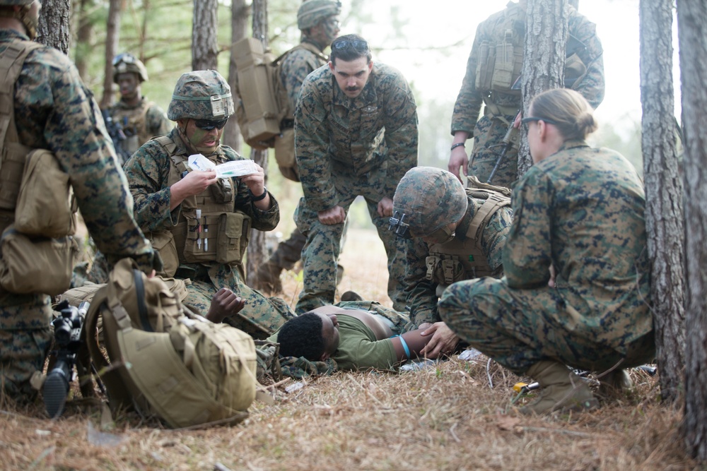 2/2 Casualty Evacuation Training