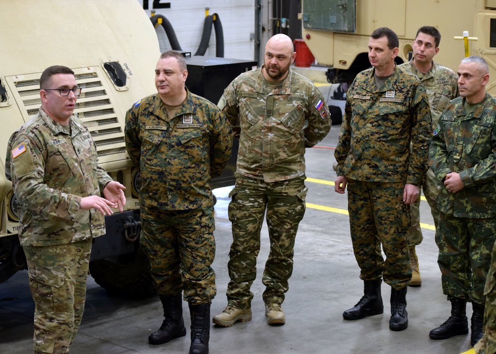 Camp Dodge STC hosts Humvee maintenace course for international partners