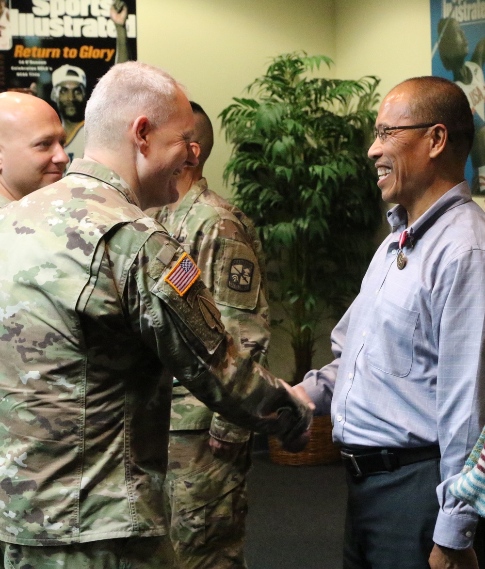 UCLA ROTC instructor awarded Soldier’s Medal, staff recognized