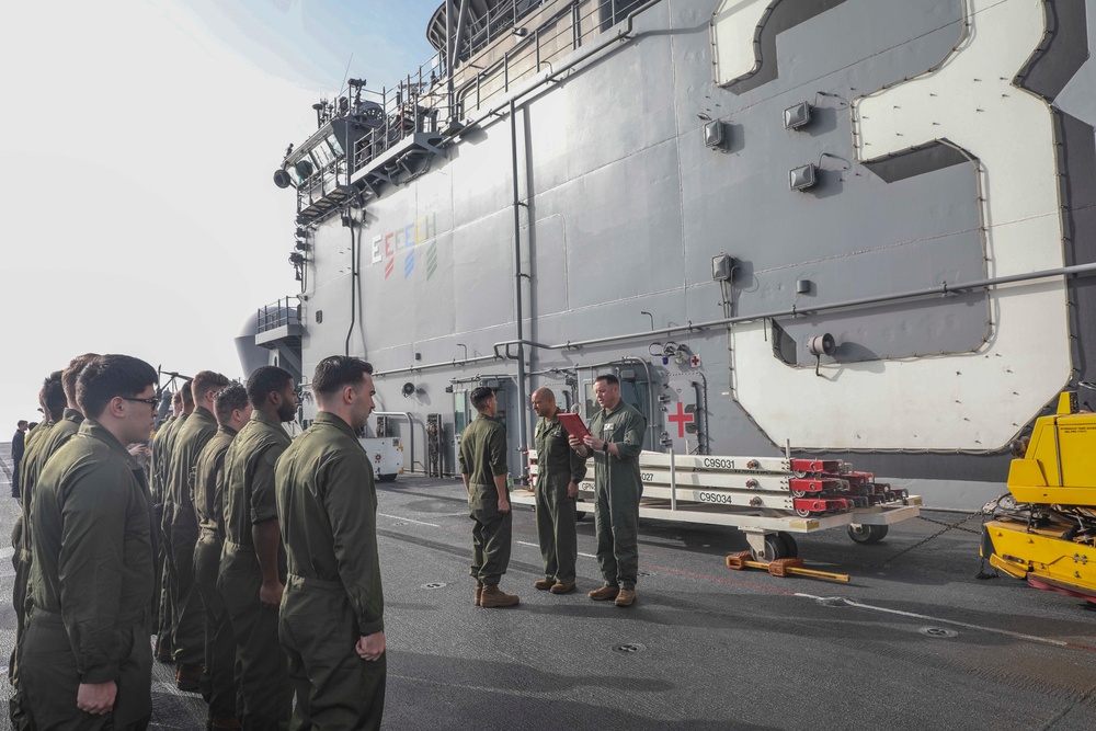 DVIDS - Images - Combat Cargo Flight Deck Promotion [Image 1 of 10]