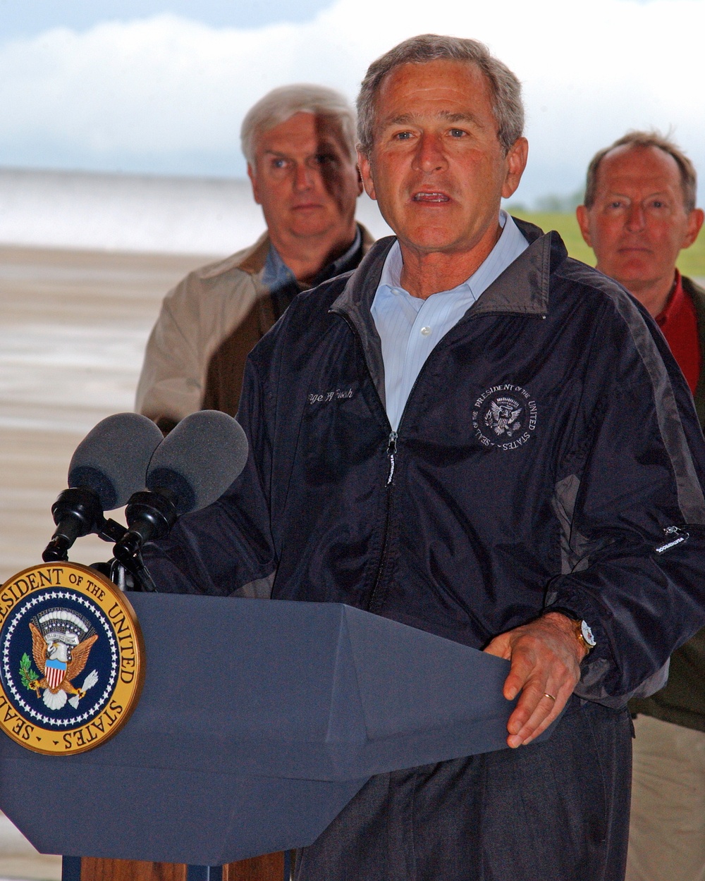 President George W. Bush visits McGhee Tyson ANG Base