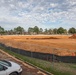 Construction at Dalraida Gate on Gunter Annex