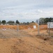 Construction at Dalraida Gate on Gunter Annex