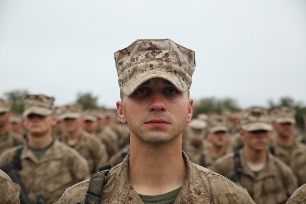 Cancer survivor becomes United States Marine