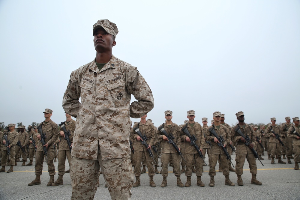 Cancer survivor becomes United States Marine