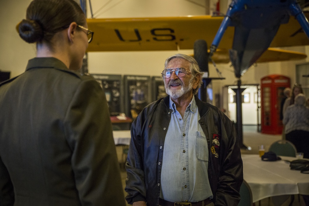 VMFA-115 Marine Receives Amelia Earhart Award