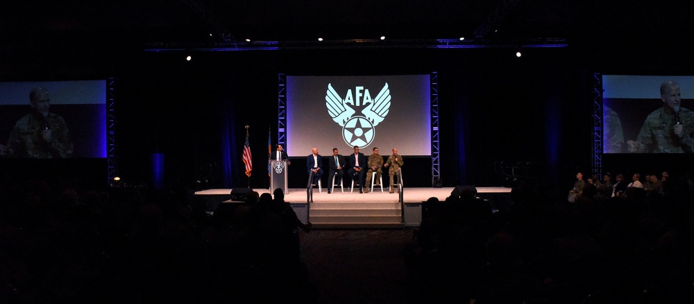 VCSAF gives Remarks during AFA