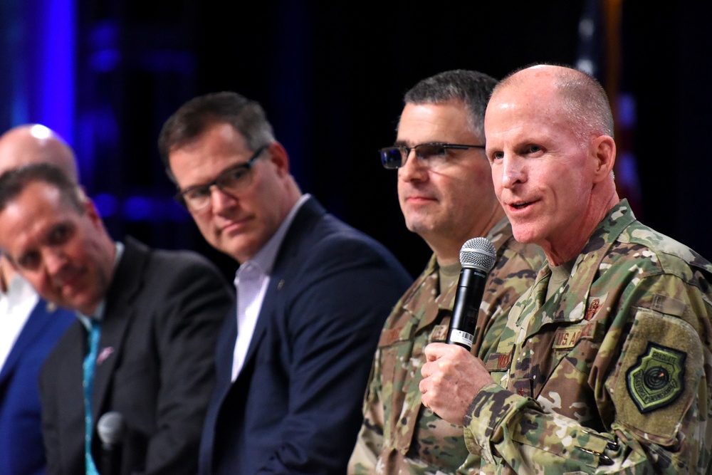 VCSAF gives Remarks during AFA