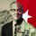A composite split image juxtaposing a vintage black-and-white photograph of an older civilian man on the left with a modern color photograph of a U.S. Army officer on the right. The military figure is posed against a red background featuring a white star, suggesting a general officer flag. The composition appears intentional, likely illustrating a generational or historical contrast theme.