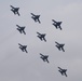 RAF Marham Tornado conduct 9-ship Flypast