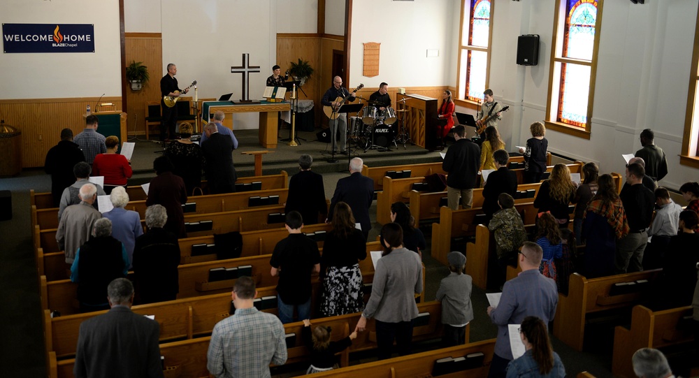 AETC Command Chaplain delivers final military sermon at Columbus AFB