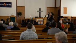 AETC Command Chaplain delivers final military sermon at Columbus AFB