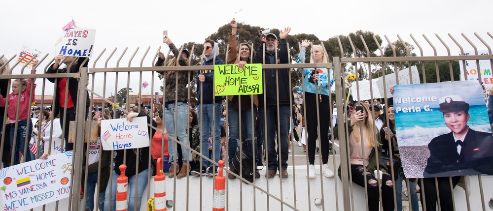 USS Essex Returns from Deployment