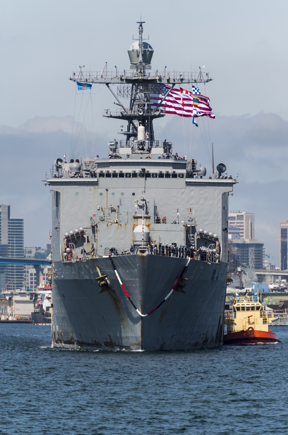 USS Rushmore returns home