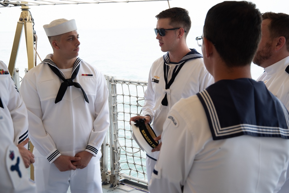 US, Australian, Indonesian sailors commemorate WWII Battle of Sunda Strait