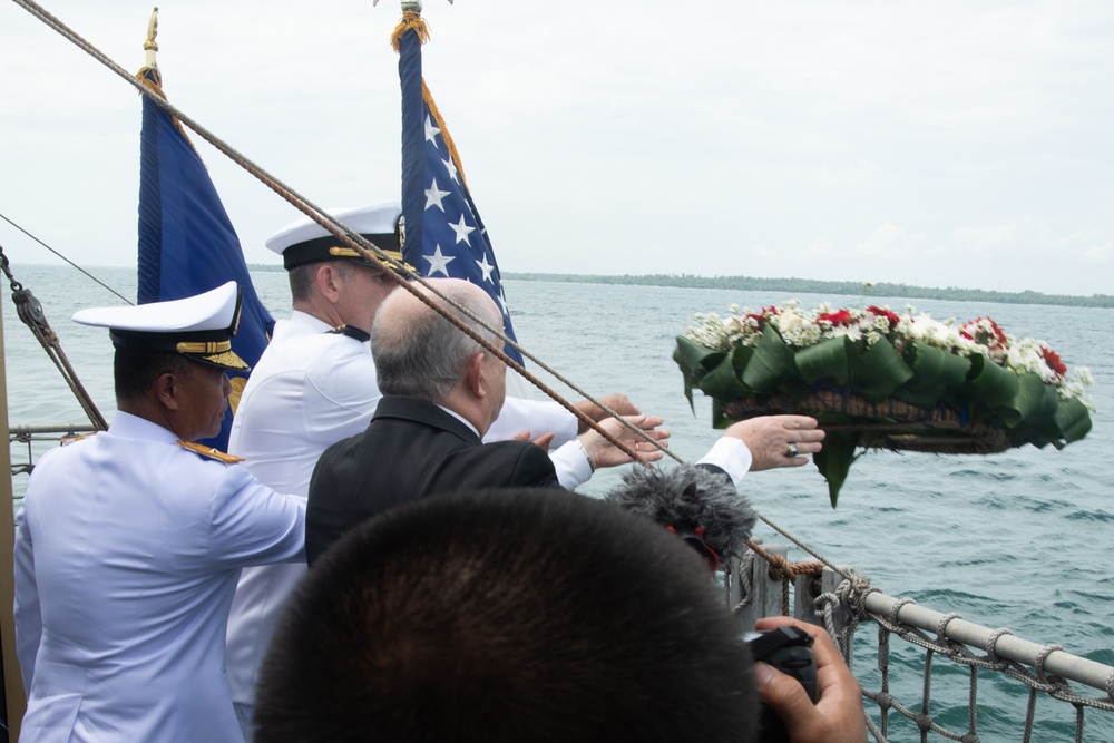 US, Australian, Indonesian sailors commemorate WWII Battle of Sunda Strait