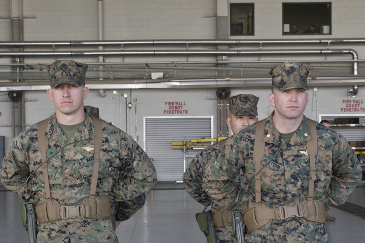 Marine Attack Squadron 214 Change of Command ceremony