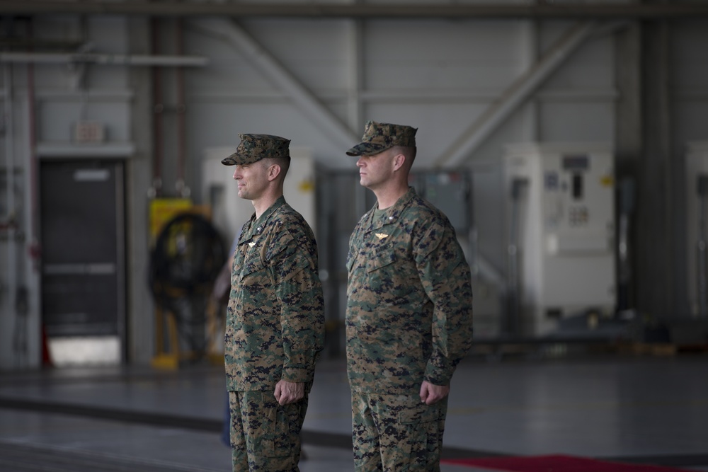 Marine Attack Squadron 214 Change of Command ceremony