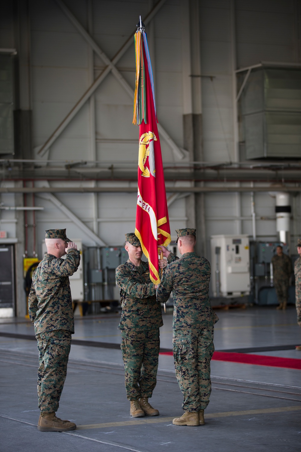 Marine Attack Squadron 214 Change of Command ceremony