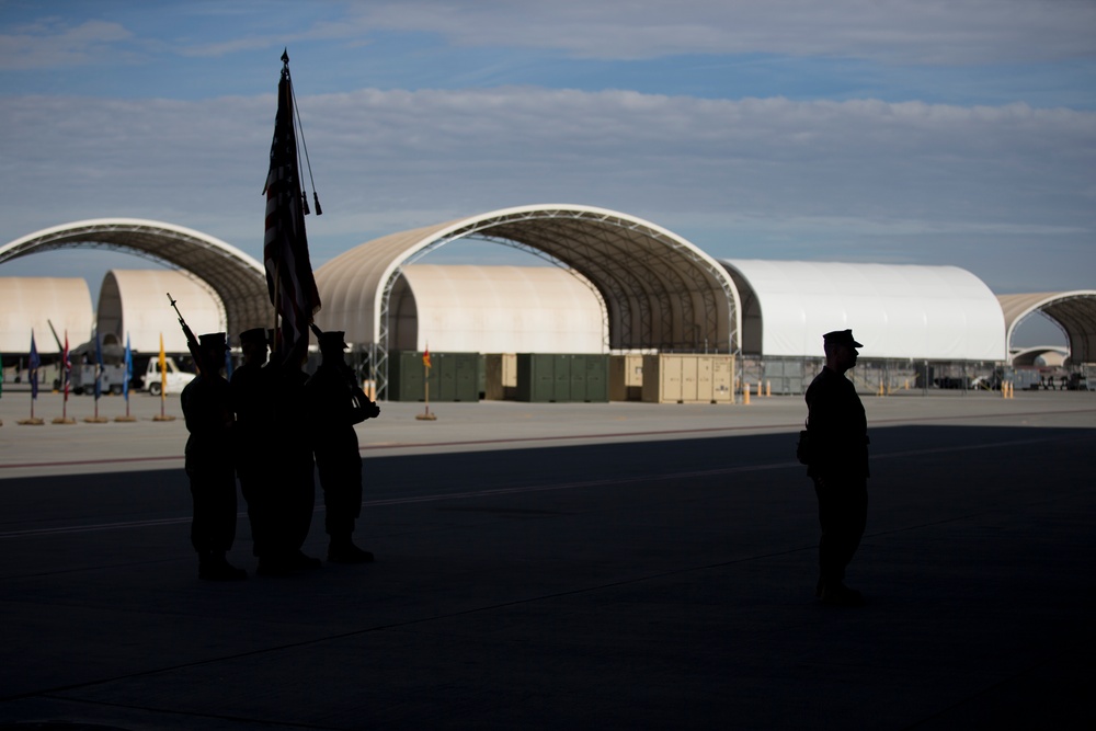 Marine Attack Squadron 214 Change of Command ceremony