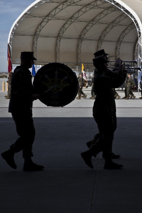 Marine Attack Squadron 214 Change of Command ceremony