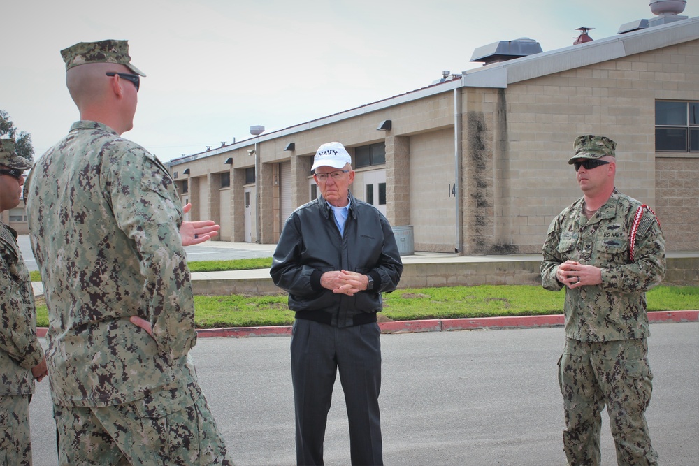 Navy Vietnam POW Visits Sailors at CSFE Port Hueneme Learning Sites